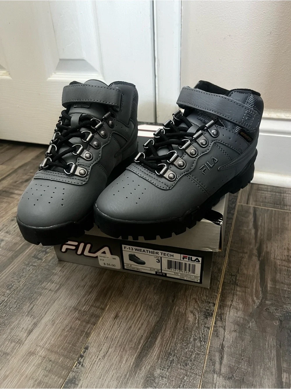 Boys Fila F13 Weather Tech Boots